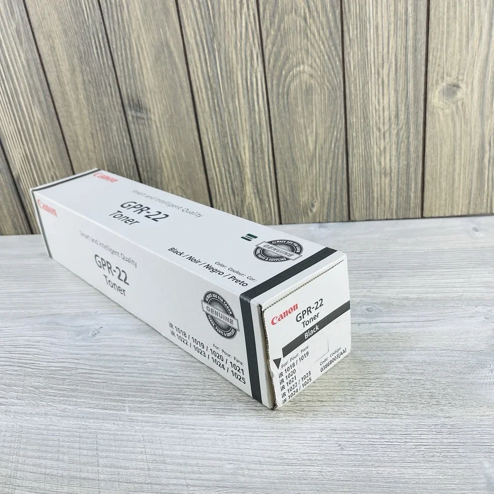 CANON GPR-22 BLACK TONER FOR IR-1018/1019/1021 FACTORY SEALED/Genuine